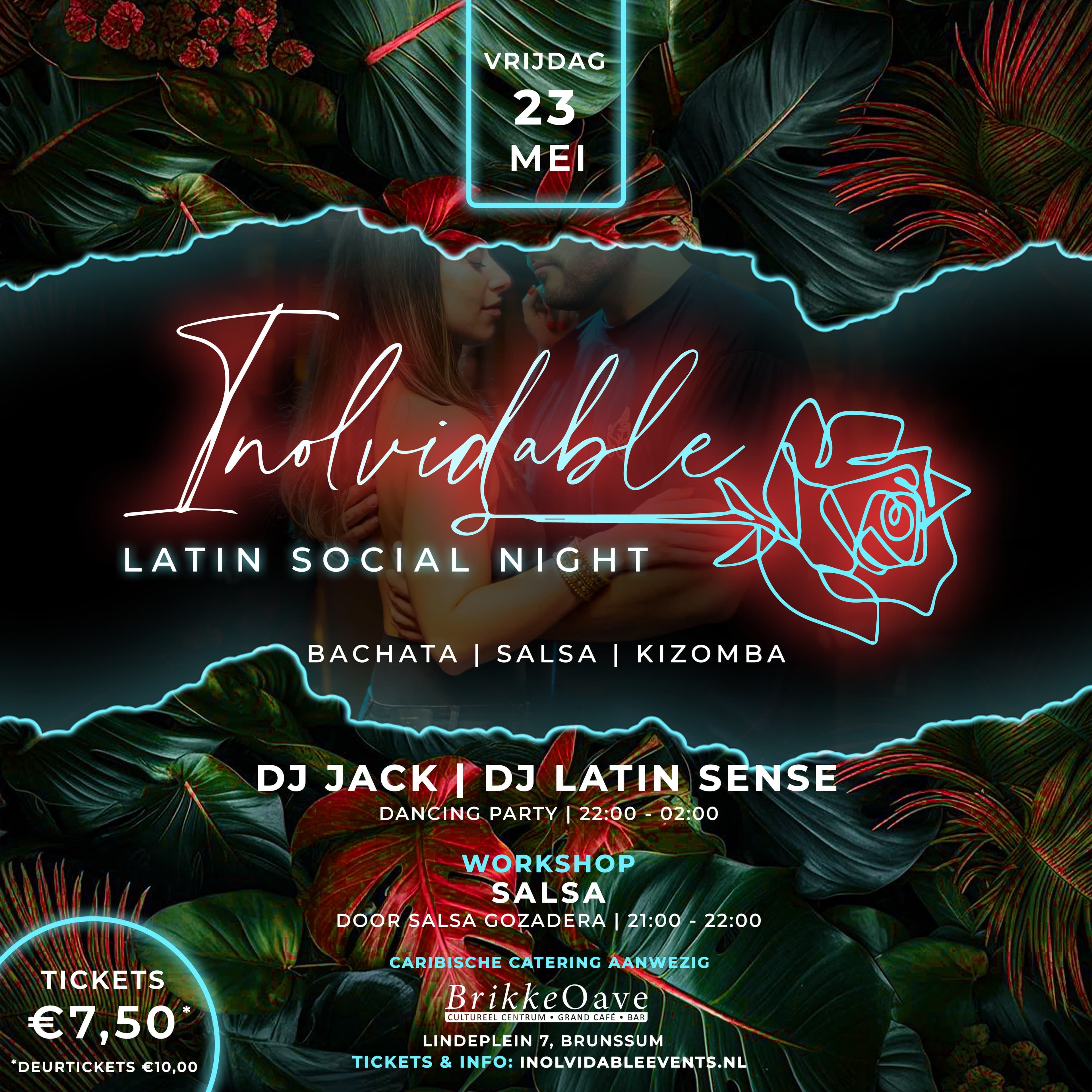 INOLVIDABLE LATIN SOCIAL NIGHT